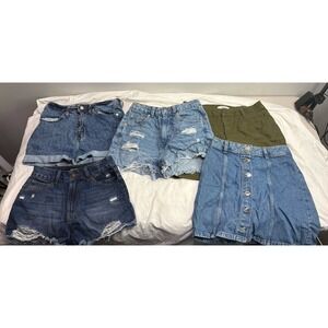 Bundle of shorts and skirts all size extra small